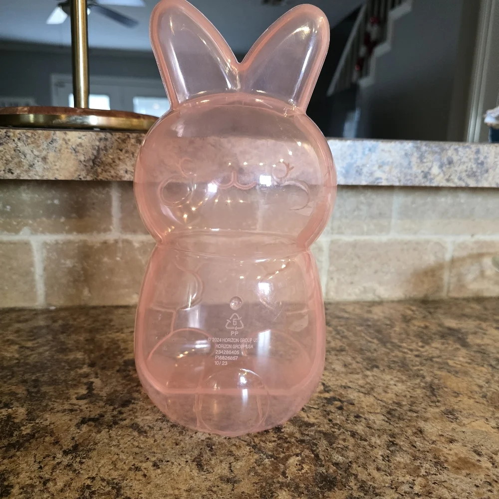 Target Bullseye Easter 2024 Plastic Easter Bunny Pink Vessel 10